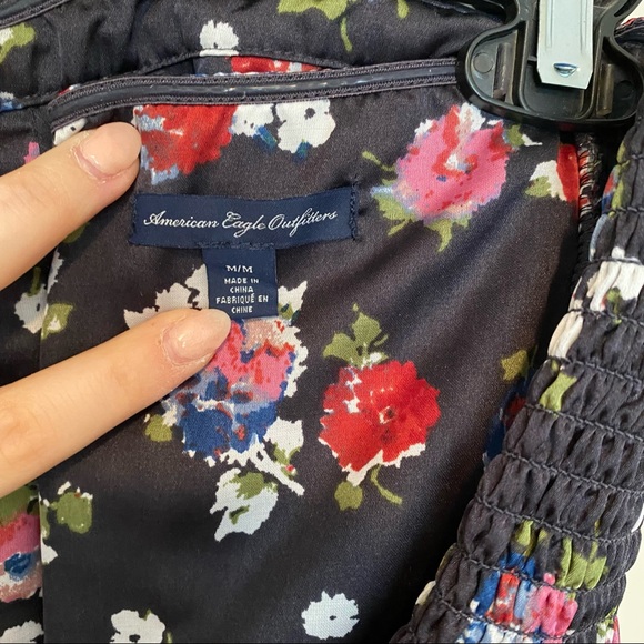 AMERICAN EAGLE OUTFITTERS | Strapless Printed Top - Picture 5 of 7